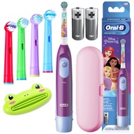 Elektrická zubná kefka Oral-B DB5510 Kids Princess s puzdrom