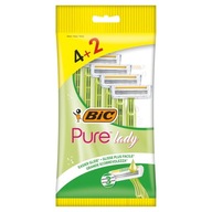 Holiace strojčeky BiC Pure Lady 6 kusov