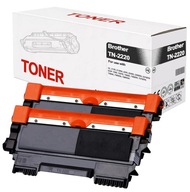 2X TONER PRE BROTHER TN-2220 DCP-7055 7055W 7057E