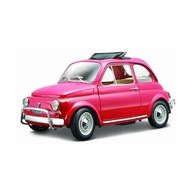 FIAT 500L 1968 RED 1:24 BBURAGO, BBURAGO