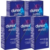 Kondómy Durex Extra Safe super silné, dodatočne zvlhčené, 60 ks.