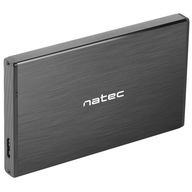 EXTERNÝ HDD/SSD kryt NATEC RHINO GO SATA 2,5" USB 3.0 BLACK MICRO