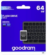 SMALL SHORT PENDRIVE USB PAMÄŤ 64GB GOODRAM UPI2