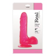 JELLY DILDO REAL RAPTURE PINK 8