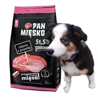 PANVA TEĽACIE MÄSO S PREPELIČOU ŠTEŇAŤOU 3kg MALÉ KRUNKY S