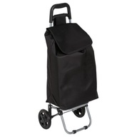 Praktická príručná taška s rukoväťou Black trolley