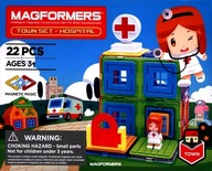 MAGFORMERS TOWN SET NEMOCNICA 22 ELEMENTOV