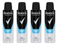 Rexona Cobalt Dry Antiperspirant v spreji 4×150ml