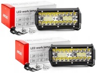 HALOGÉNOVÉ LED PRACOVNÉ LAMPY 12-24V SERVISNÉ LAMPY 3020lm