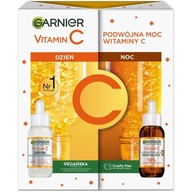 GARNIER Vitamín C sada pleťového séra na deň + pleťové sérum na noc