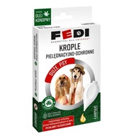 FEDI kvapky proti blchám a kliešťom 4×4 ml - pre veľké psy