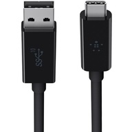 Belkin, USB-A 3.1 / USB-C, kábel 3A 10Gbps 1m