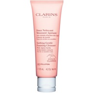 CLARINS upokojujúca čistiaca pena na tvár 125 ml