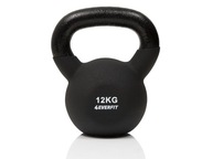 4EVERFIT Kettlebell 12kg Liatinová činka