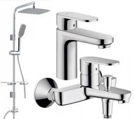 HANSGROHE umývadlová batéria + dažďová sprcha