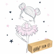 Samolepky na stenu STICKITEX pre deti Ballerina XL