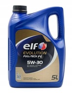 5W30 ELF Evolution Full Tech FE motorový olej 5l, syntetický ACEA C4 C3