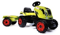 SMOBY Veľký pedálový traktor CLAAS s prívesom