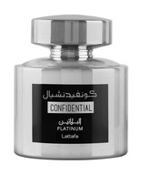 LATTAFA CONFIDENTIAL PLATINUM - PARFUMOVANÁ VODA - OBJEM: 100 ML