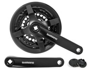 Kľuka SHIMANO FC-TY301 170mm 48x38x28 ČIERNA