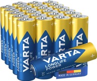 Alkalické batérie VARTA LONGLIFE POWER LR6 AA x24