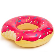 Veľký plavecký prsteň Pink Donut Donut 90 cm