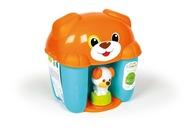 CLEMMY BLOCKS BUCKET DOG AND PUPPY 17294