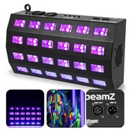 Výkonný ULTRAVIOLET LED stroboskop 24x 3W DMX