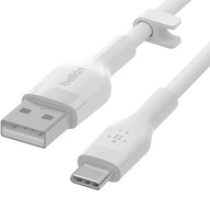 Kábel USB-A / USB-C, Belkin, 60W, 2m, silikón