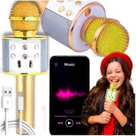 BEZDRÔTOVÝ BLUETOOTH MIKROFÓN PRE DETI S REPRODUKTOROM KARAOKE AKO DARČEK