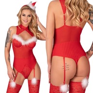 SEXY VIANOCE Santa Claus Čisté snehové vločky Livco Corsetti L/XL