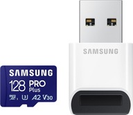 Pamäťová karta SAMSUNG microSD 128GB + USB čítačka