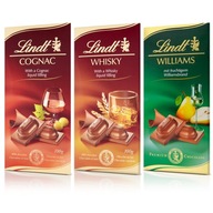 Lindt sada čokoláda a alkohol 100g x3 darček na Valentína