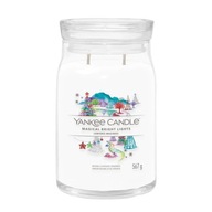 YANKEE CANDLE Signature MAGICAL BRIGHT LIGHTS sójová sviečka, dva knôty