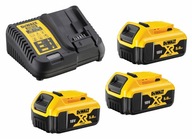 NABÍJAČKA DEWALT SET DCB115 + 3x AKKU 5AH DCB184