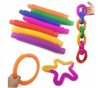 POP TUBE SENSORY TUBE SET XL 15 kusov mix flexibilnej motoriky