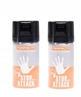 2x Perfecta Stop Attack paprikový sprej 40ml kornút