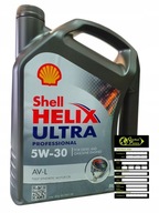 SHELL HELIX ULTRA PROFESSIONAL AV-L OIL 5W30 5L