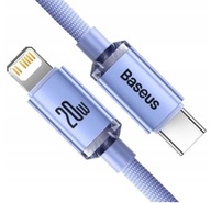 BASEUS USB-C RÝCHLE NABÍJACÍ KÁBEL PRE LIGHTNING IPHONE PD KÁBEL 20W 2M