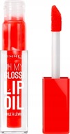 Hydratačný olej na pery 004 Vivid Red Oh My Gloss Rimmel Lip Oil