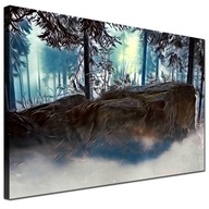 Moderný obraz FOREST MIST do obývačky 120x80