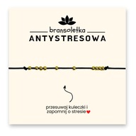 ANTISTRESOVÝ náramok, uvoľňuje STRES pre KONCENTRÁCIU, upokojuje NERVY