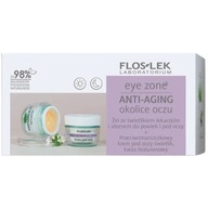 Očný gél a krém Floslek Eye Zone Anti Aging Cosmetics s aloe