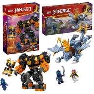 LEGO Ninjago Robot Coleov pozemský elementárny robot 71806 a Riyuovo mláďa draka