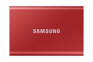 EXTERNÁ MECHANIKA Samsung SSD T7 Portable 2TB MU-PC2T0R/WW červená