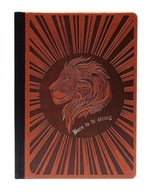 NOTEBOOK A5 LTD M+ BODKY LION HNEDÝ, AKO U