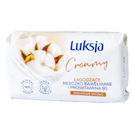 Luksja Creamy Cotton mydlo 100g | 24 ks