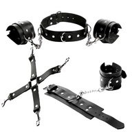 BDSM BINDAGE SET 4 ELEMENTY SEXFUN