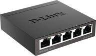 Switch 5 portov D-Link DGS-105 Gigabit metal