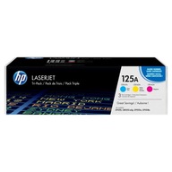 NOVÝ 3-balený TONER 125A CF373AM HP Color LaserJet CP1210 CP1213 CP1214 CP1216